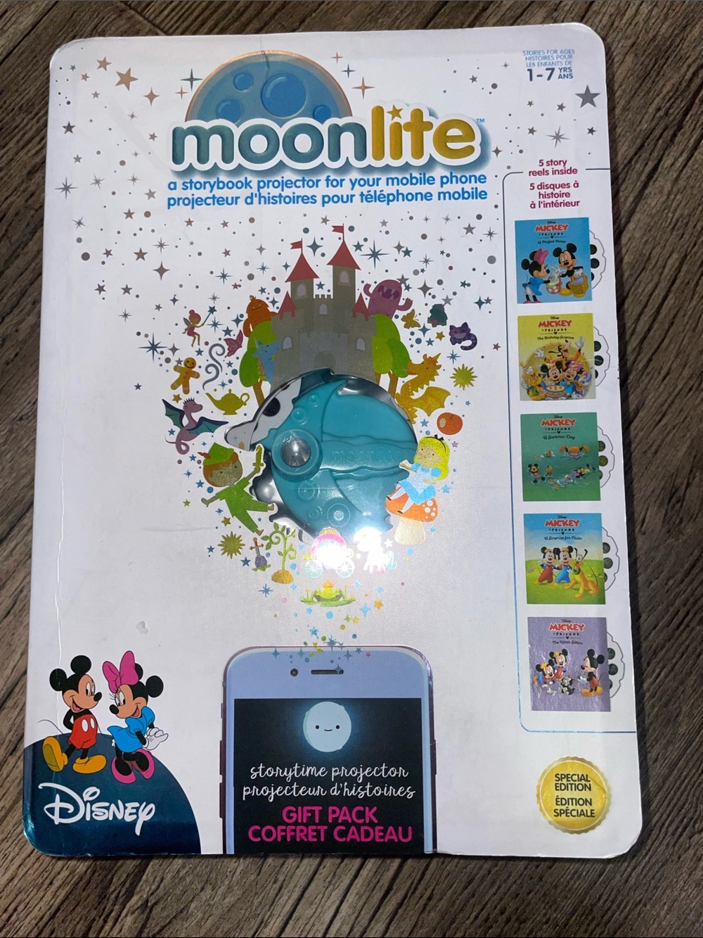 Moonlite Storybook Projector - Mickey Edition